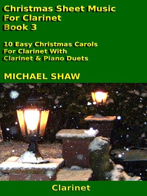 cover image of Christmas Sheet Music For Clarinet